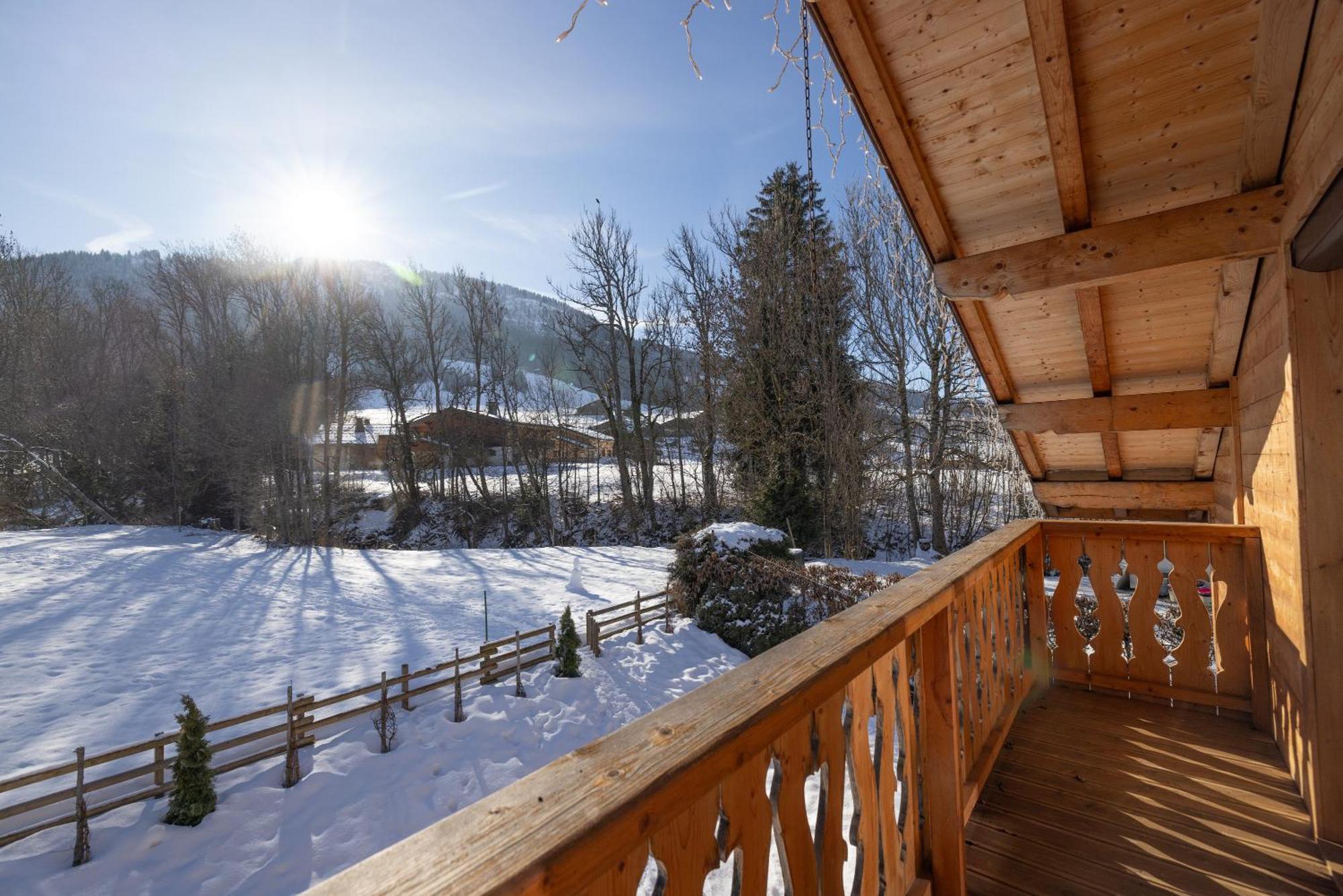 Chalet Cecile Villa Praz-sur-Arly Bagian luar foto