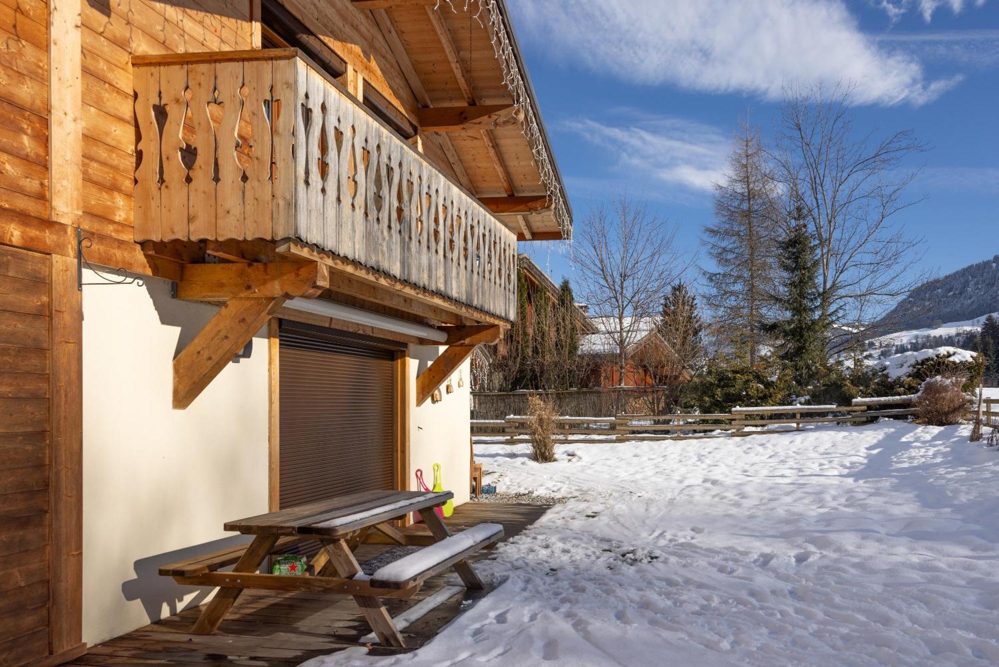 Chalet Cecile Villa Praz-sur-Arly Bagian luar foto