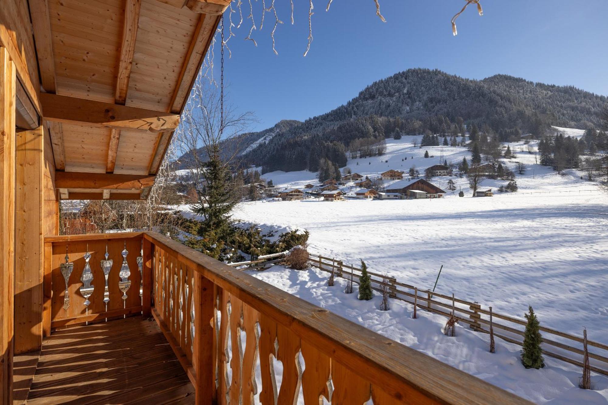 Chalet Cecile Villa Praz-sur-Arly Bagian luar foto